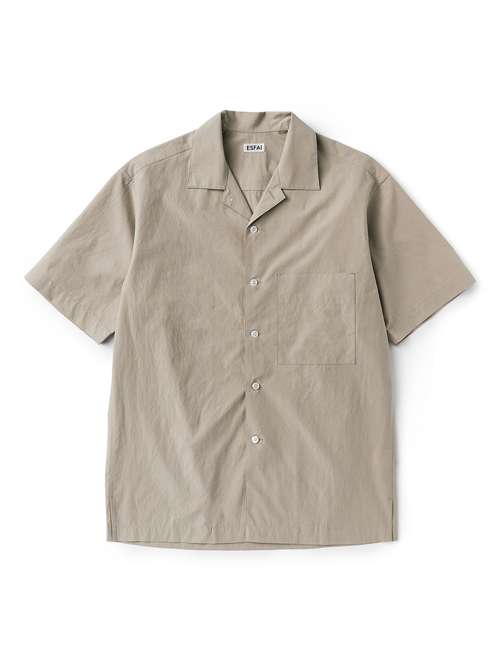 [ESFAI] sue02 summer standard shirts (Light Beige)