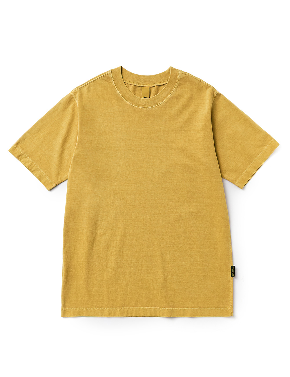 [ESFAI] sut01 20 pigment T shirts (Mustard)
