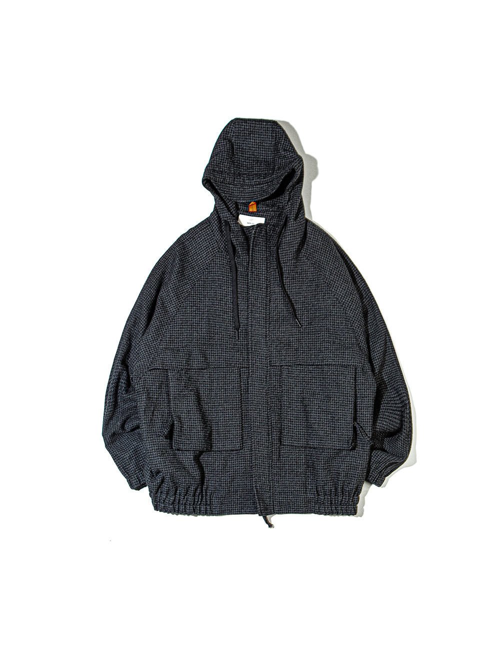 [Ourselves] FINE WOOL MOUNTAIN PARKA (Hound tooth)